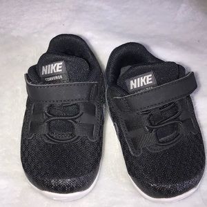 Nike black infant sneakers